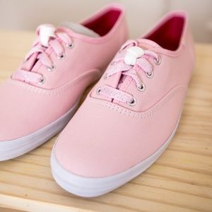PINK KEDS Oxford Champion Sparkle Lace